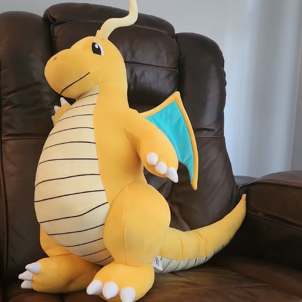Pokemon Plush Dragonite Clean Perfect Like New Giant #Christmas